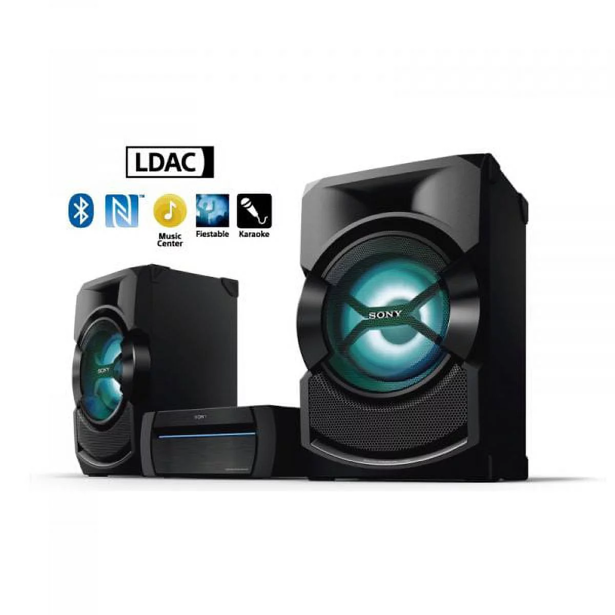 Sony High-Power Wireless Home Audio System with Bluetooth USB Play