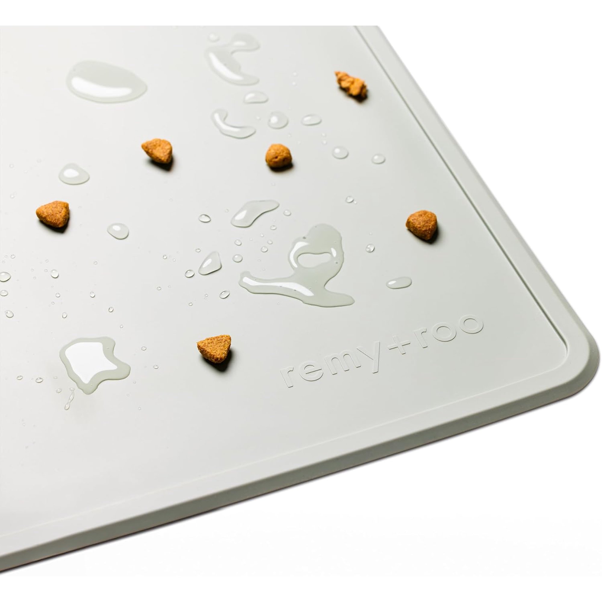 Sage Silicone Dog Food Mat |  Waterproof | Non-Slip | Dishwasher Safe