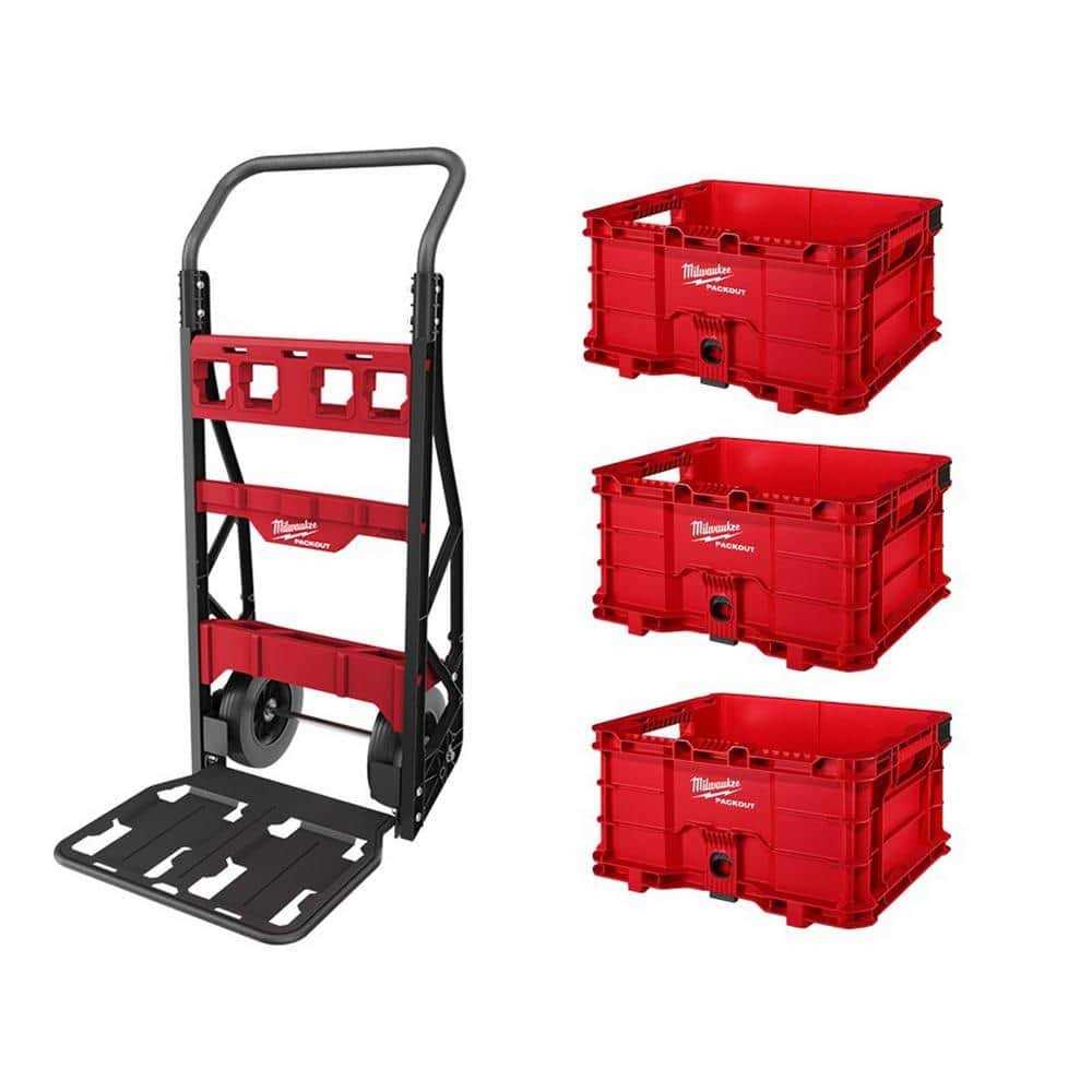48-22-8415 Milwaukee PACKOUT 2 Wheel Cart - Shop Hardware Tools Online Store