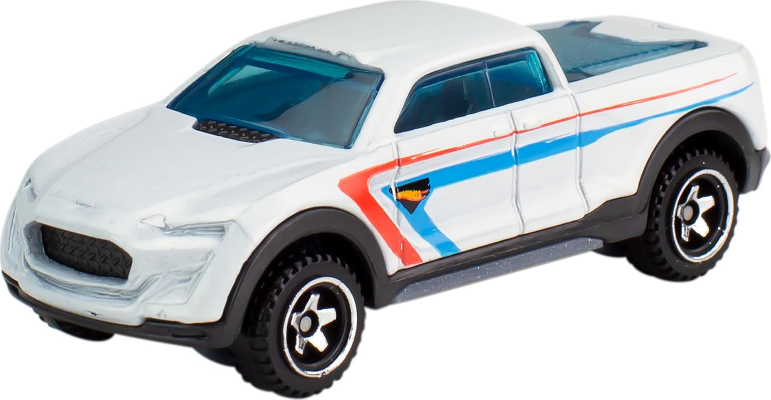 Hot Wheels Toy Cars & Trucks 5-Pack, Set of 5 Die-Cast Vehicles from The Animated Netflix Series Let’s Race!