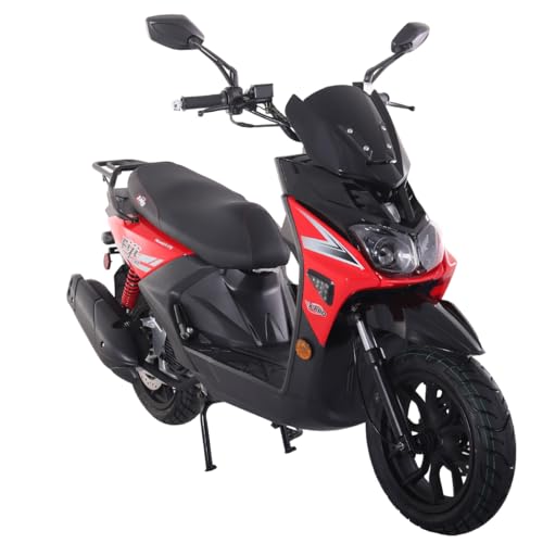 X-PRO Fiji 200 EFI Electronic Fuel Injection Moped Scooter with 13