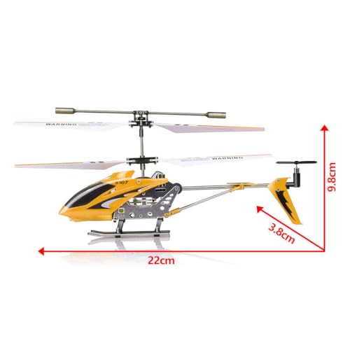 Blue S107G RC Helicopter - 2.4G 3CH Dual-Propeller Aircraft with Gyro Stabilization (Ready-to-Fly), O48932GUSKX7214P7LPCU