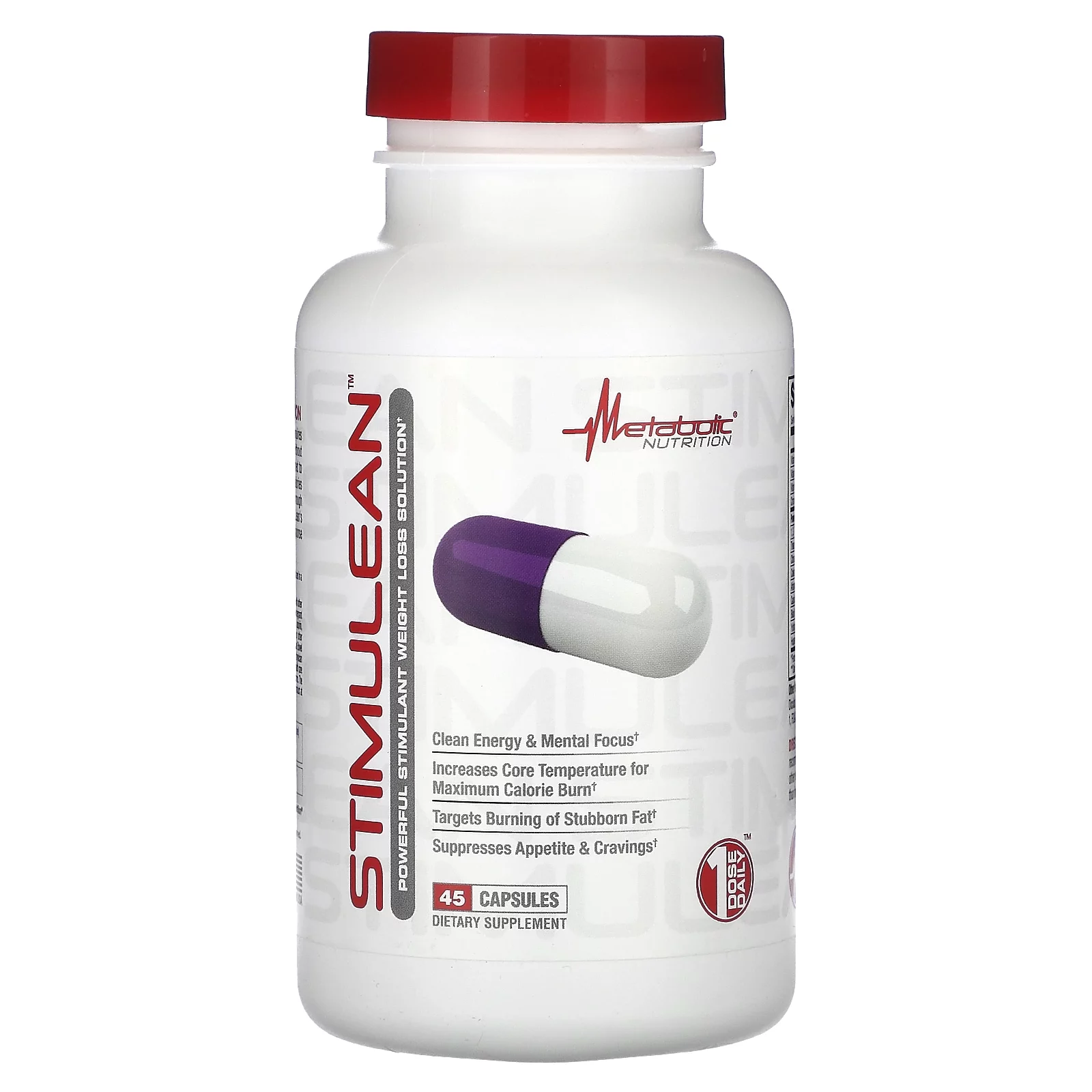 Metabolic Nutrition Stimulean, 45 Capsules