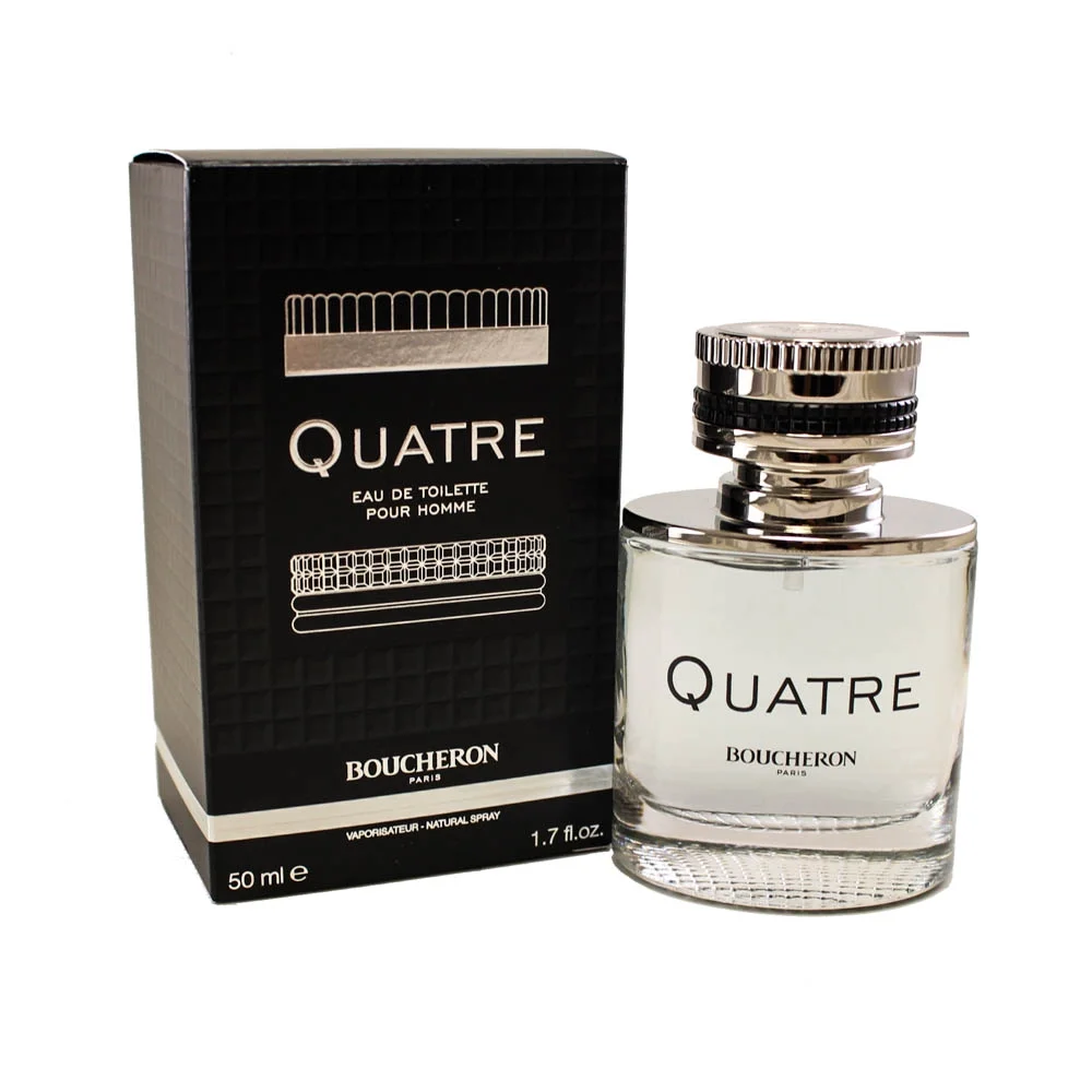 Quatre Pour Homme EDT SPR 1.7 oz For Men By Boucheron