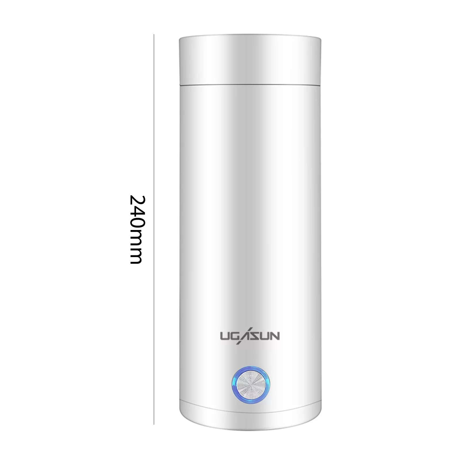 Lotpreco Travel Kettle Electric Small Stainless Steel - Portable Electric Kettle for Boiling Water - Travel Tea Kettle Automatic Shut off - Portable Water Boiler - 400ml Travel Electric Kettle