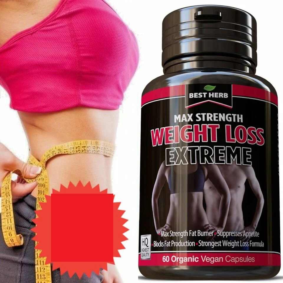 Best Herb Max Strength Weight Loss Slimmimg Pills 60 Capsules