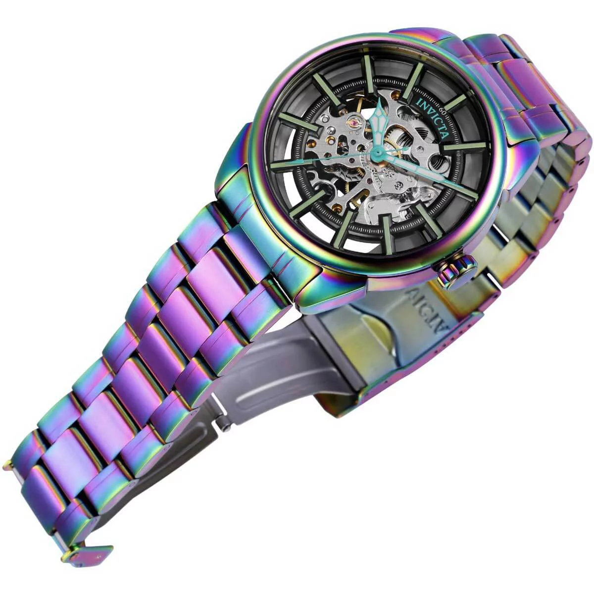 Invicta 37928 Men's Vintage Iridescent Bracelet Mechanical Watch