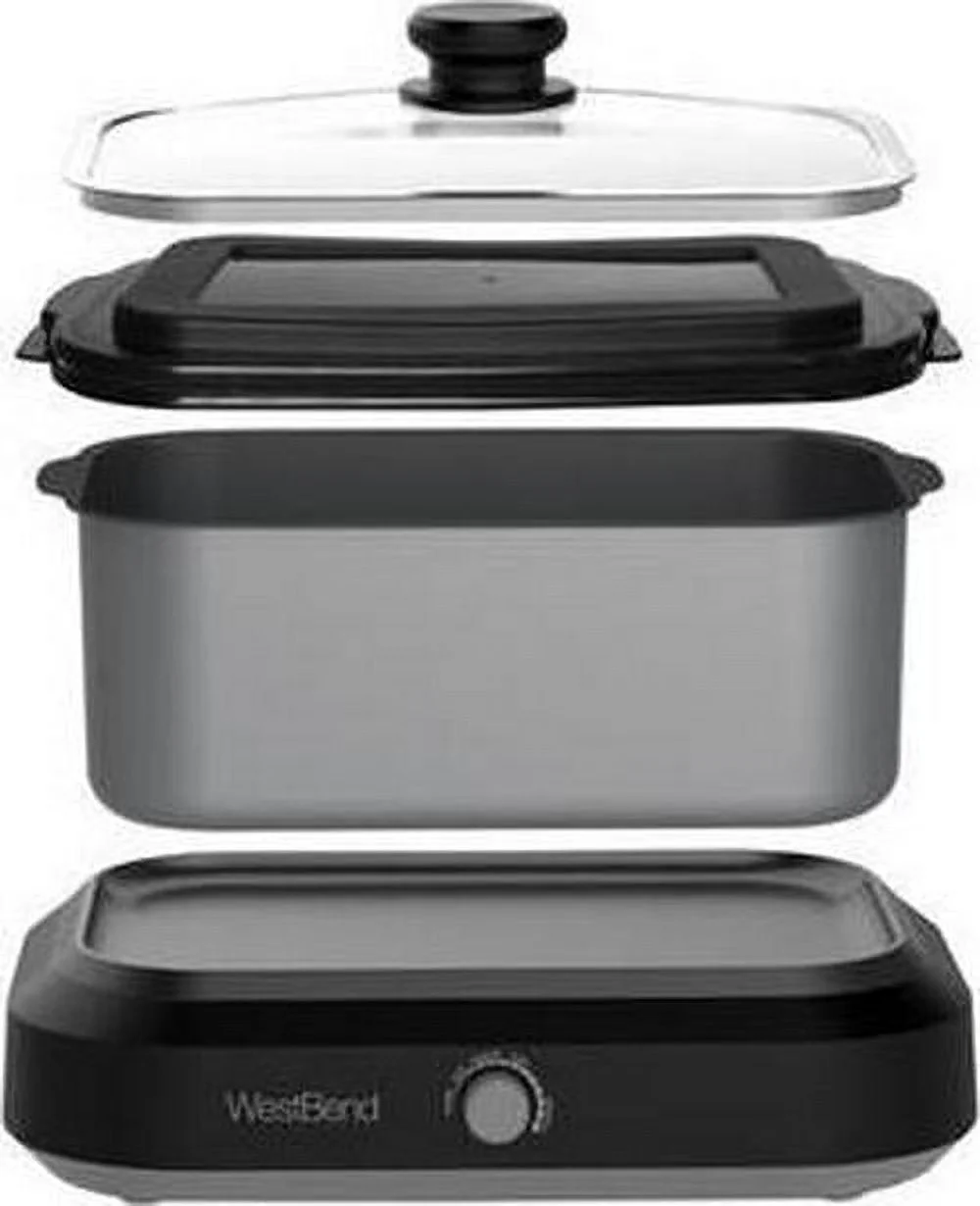 West Bend Slow Cooker with Travel Tote, 5 qt.