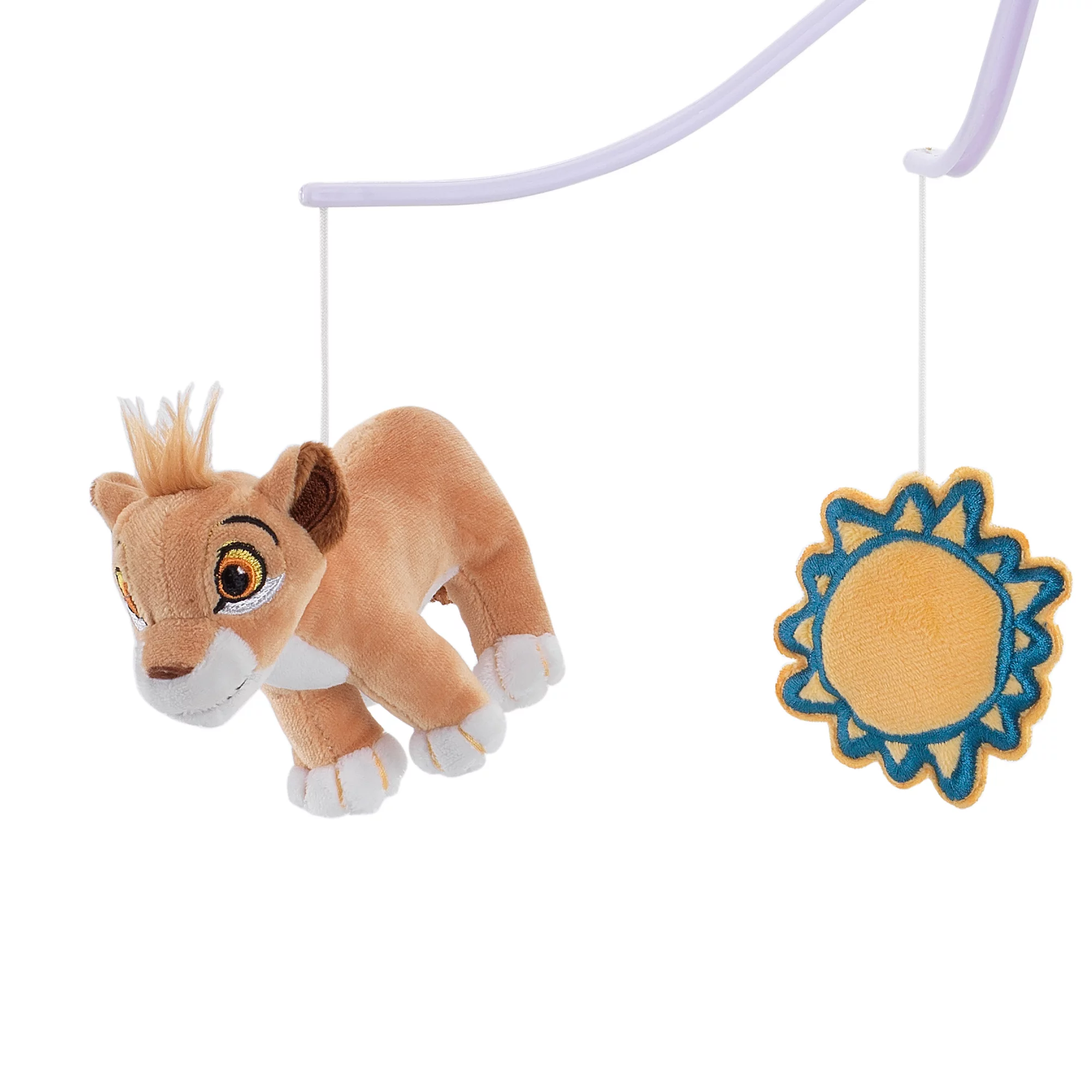 Disney Baby Lion King Adventure Musical Baby Crib Mobile by Lambs & Ivy - Blue