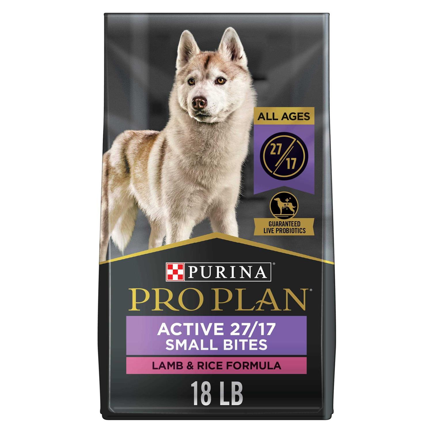 Purina Pro Plan Dog Food Small Bites Lamb & Rice - Pet Supplies online store