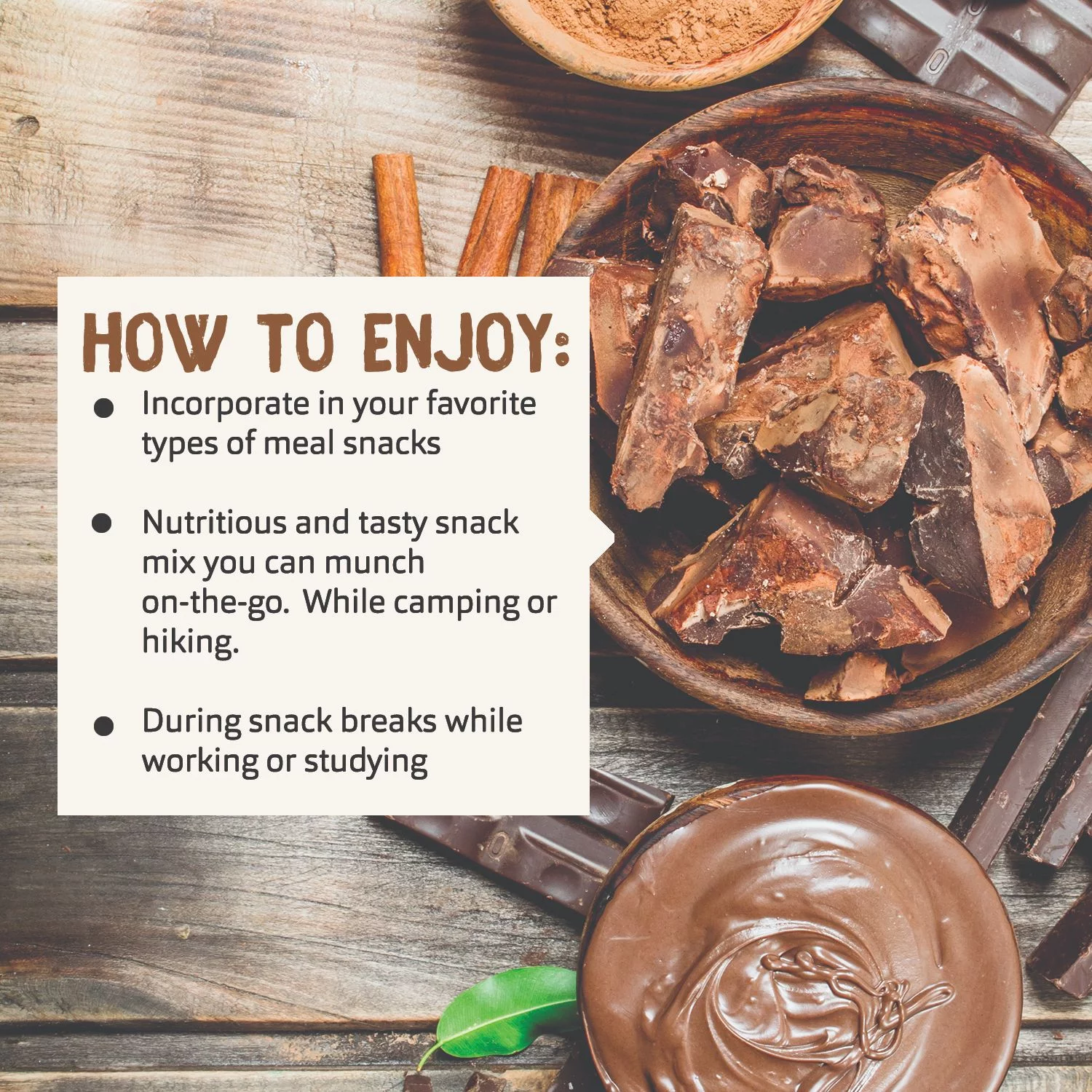 Healthy Truth - LIFE BY CHOCOLATE - Organic Dark Chocolate Covered Coconut Chunks (2.7oz FULL Size)