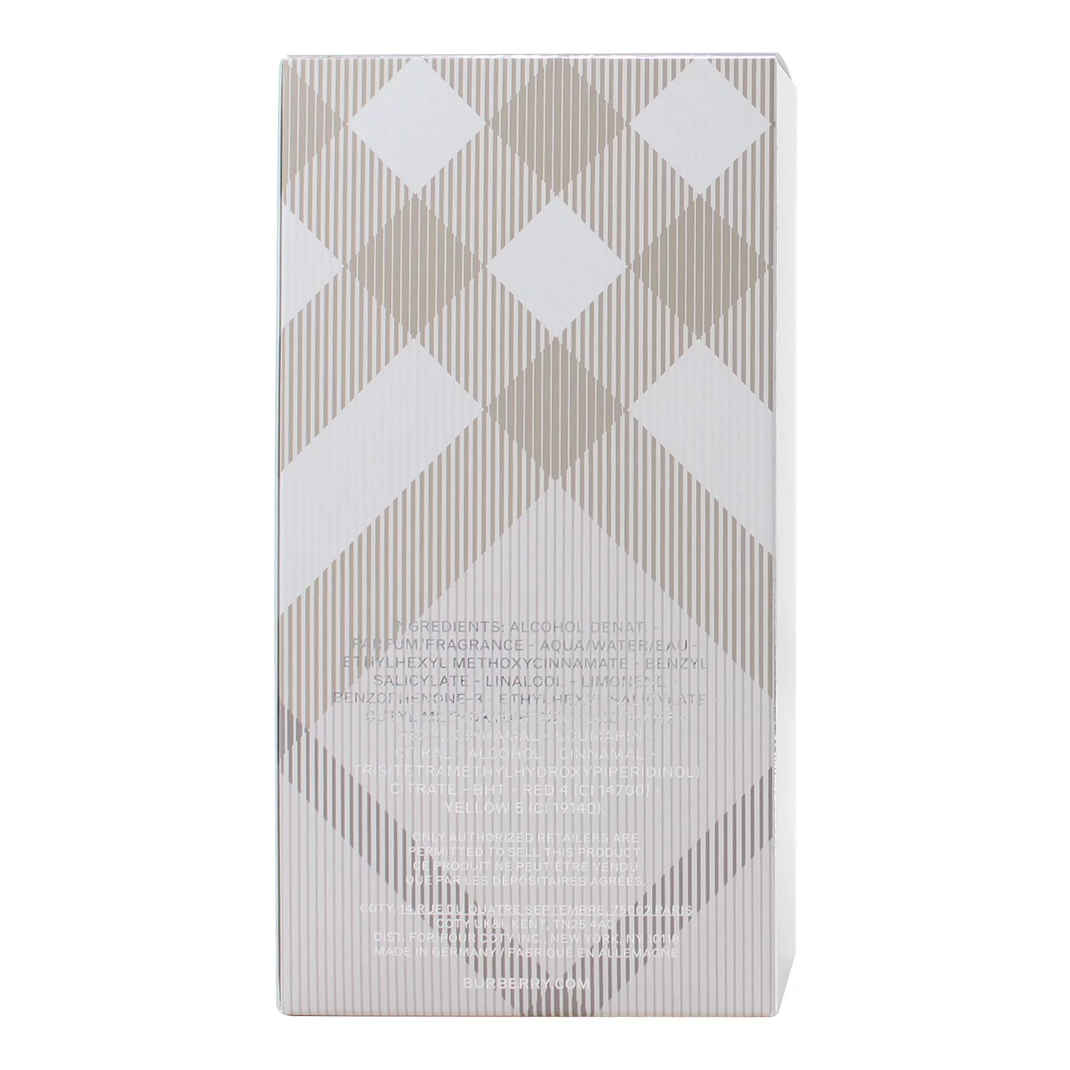 BURBERRY BURBERRY BRIT EDT SPRAY 3.3 OZ BURBERRY BRIT/BURBERRY EDT SPRAY NEW PACKAGING 3.3 OZ (W)