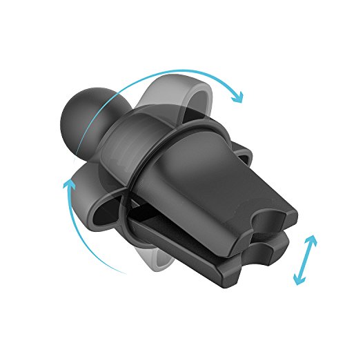 APPS2Car GPS Mount, Air Vent GPS Mount GPS Holder Compatible with Garmin Nuvi Serie 3.5 to 6 Inch GPS [Adjustable Mount Base]