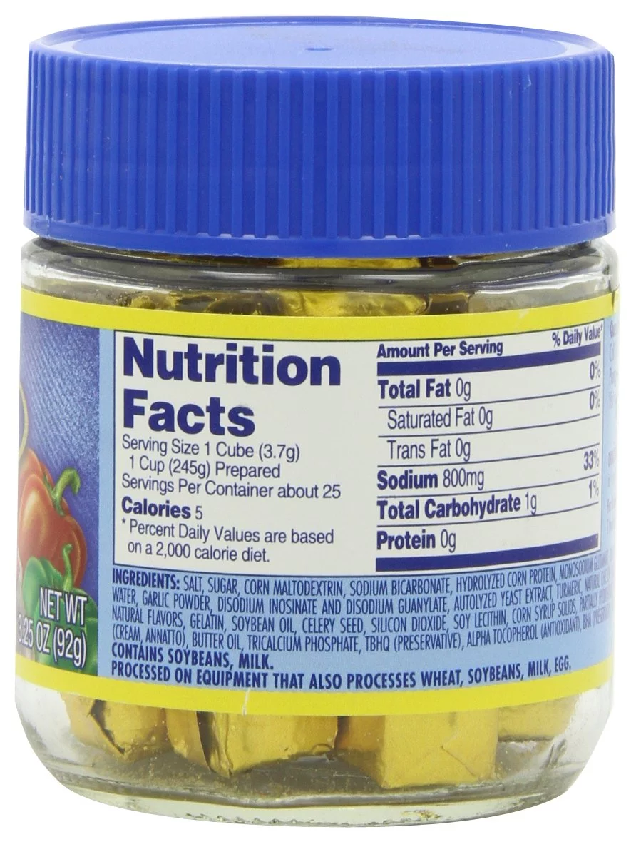 Wyler's Chicken Instant Bouillon Cubes Jar, 3.25 OZ (Pack of 4)