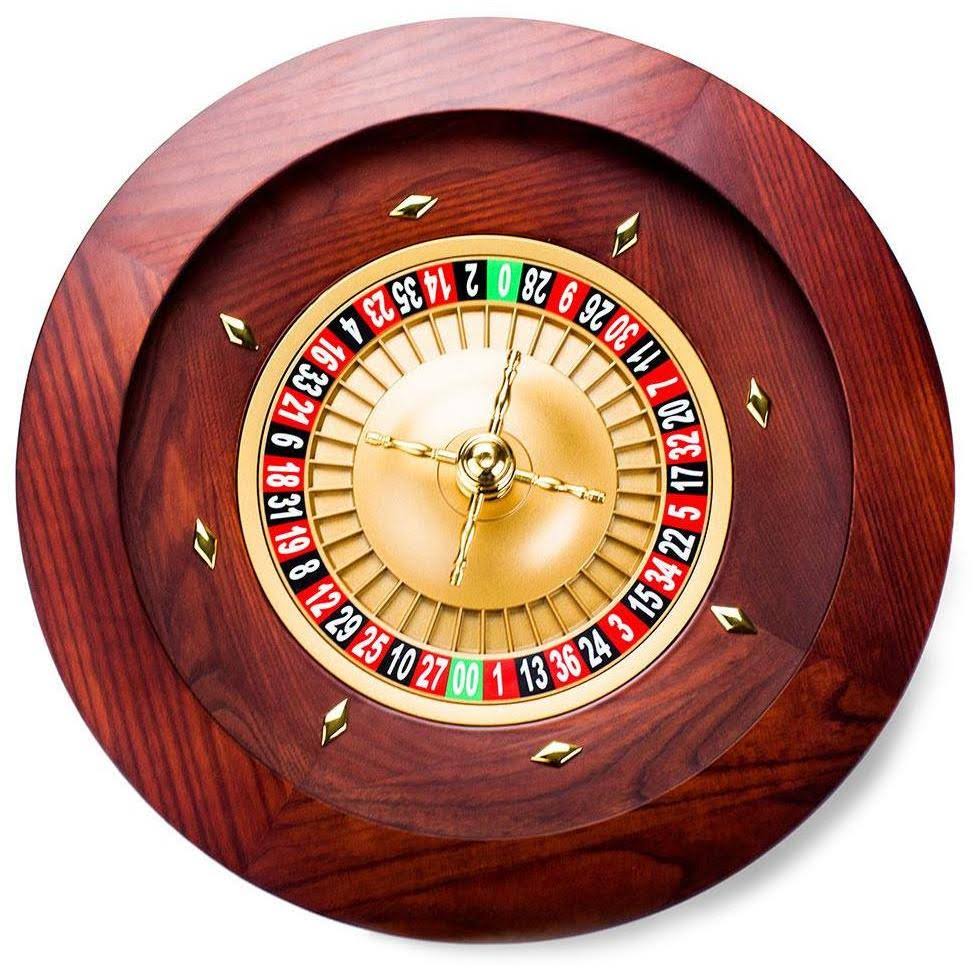 Brybelly 18x22 Casino Grade Deluxe Wooden Roulette Wheel