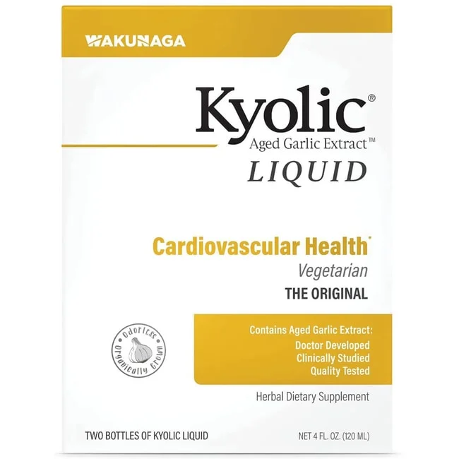 Kyolic Garlic Cardiovascular Formula Liquid - 4 Ounces