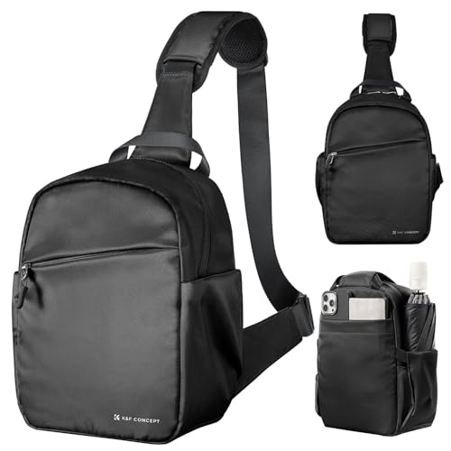 K&F Concept Camera Sling Bag Small Camera Crossbody Shoulder Backpack DSLR/SLR/Mirrorless Camera Compact Case Photography Bags