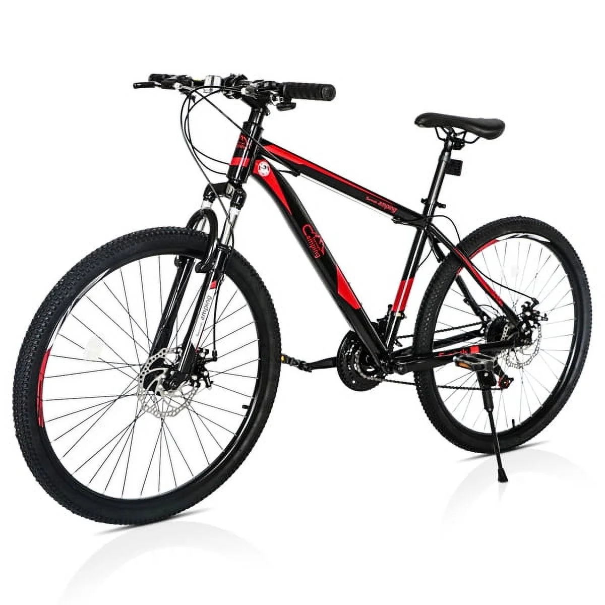 Bornmio 26 Inch 21 Speed ​​Explorer Red Black Mountain Bike
