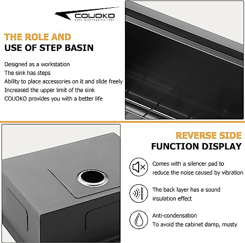 25 Inch Utility Laundry Sink Drop In 16 Gauge Stainless Steel Single Bowl Laundry Room Sink Laundry & Utility Room Kitchen Sinks 25