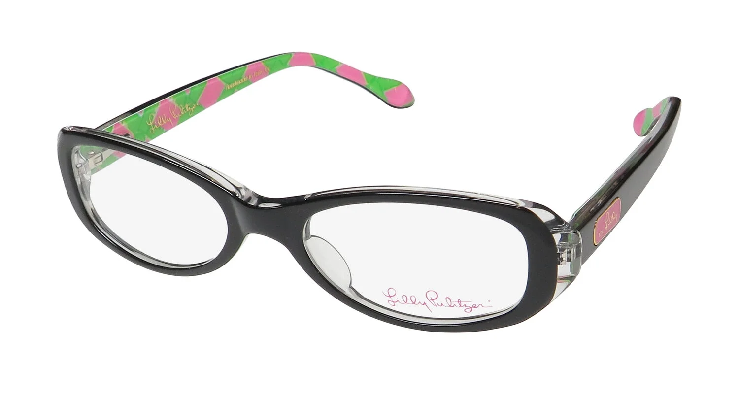 LILLY PULITZER Eyeglasses CLAUDIA Black 44MM