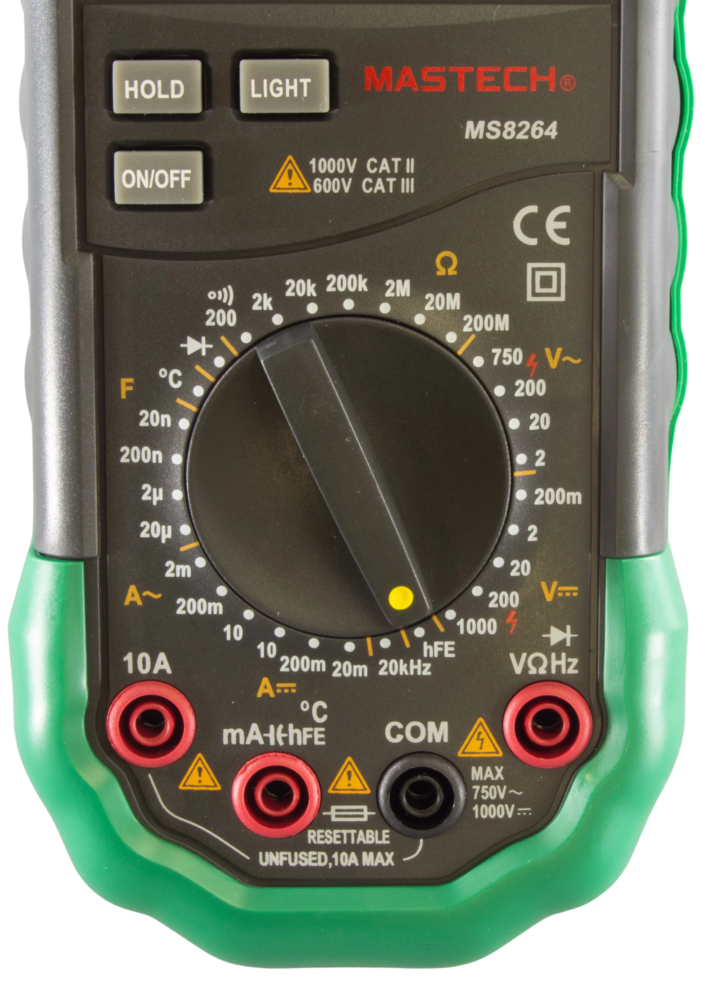 Mastech MS8264 30-Range Digital Multimeter with Temperature Measurement