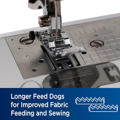 Brother ST150HDH Sewing Machine, Strong & Tough, 50 Built-in Stitches, LCD Display, 9 Included Feet