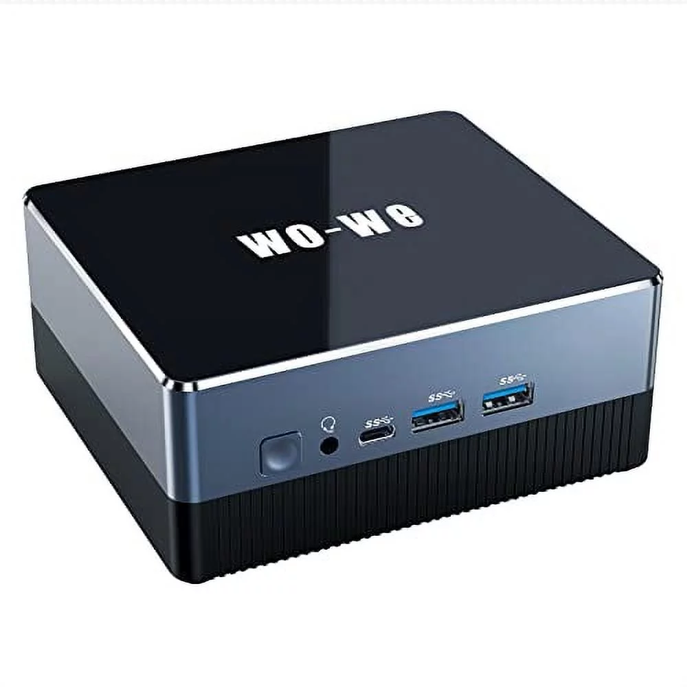 Wo-We Intel i5 Mini PC with Intel Coffee Lake-U i5-8259U, 4C/8T, 8GB DDR4, 256GB M.2 SSD, Intel Iris Plus Graphics 655 GPU (AMD Ryzen 5 5600U)