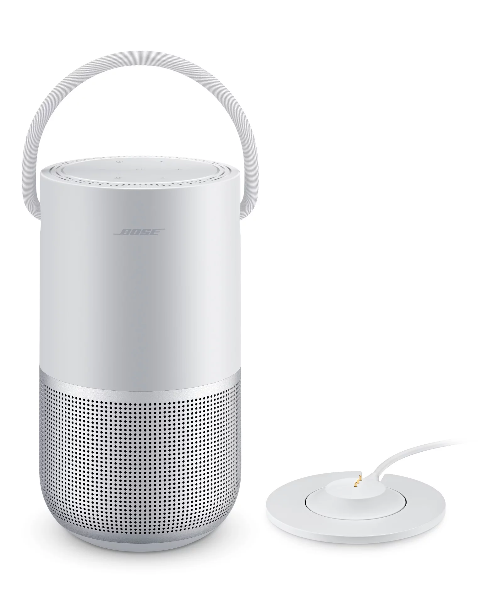 Bose Portable Smart Speaker Accessory Charging Cradle, Silver