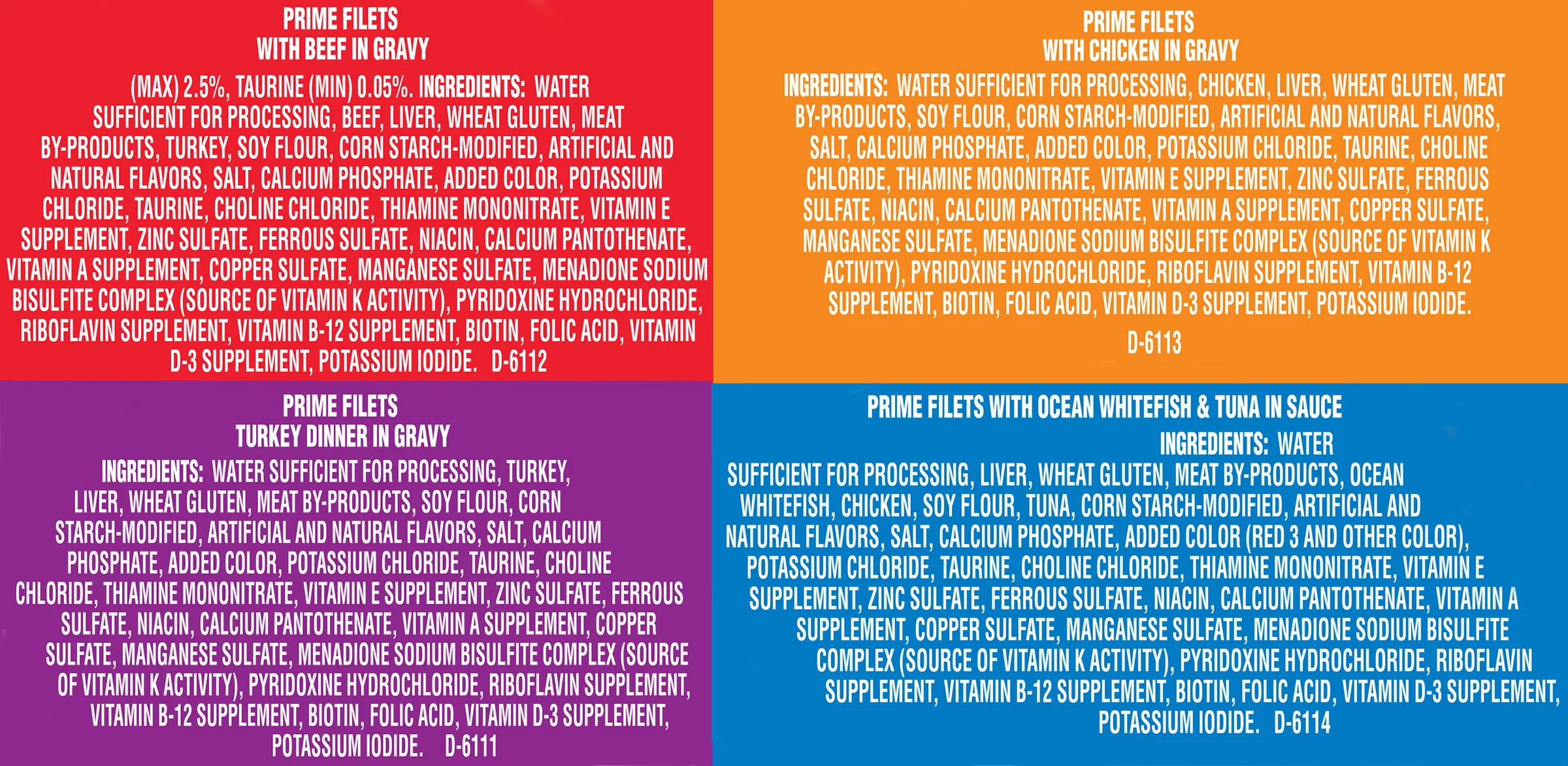 Purina Friskies Prime Filets Adult Wet Cat Food Variety Pack - (1) 16.5 lb. s