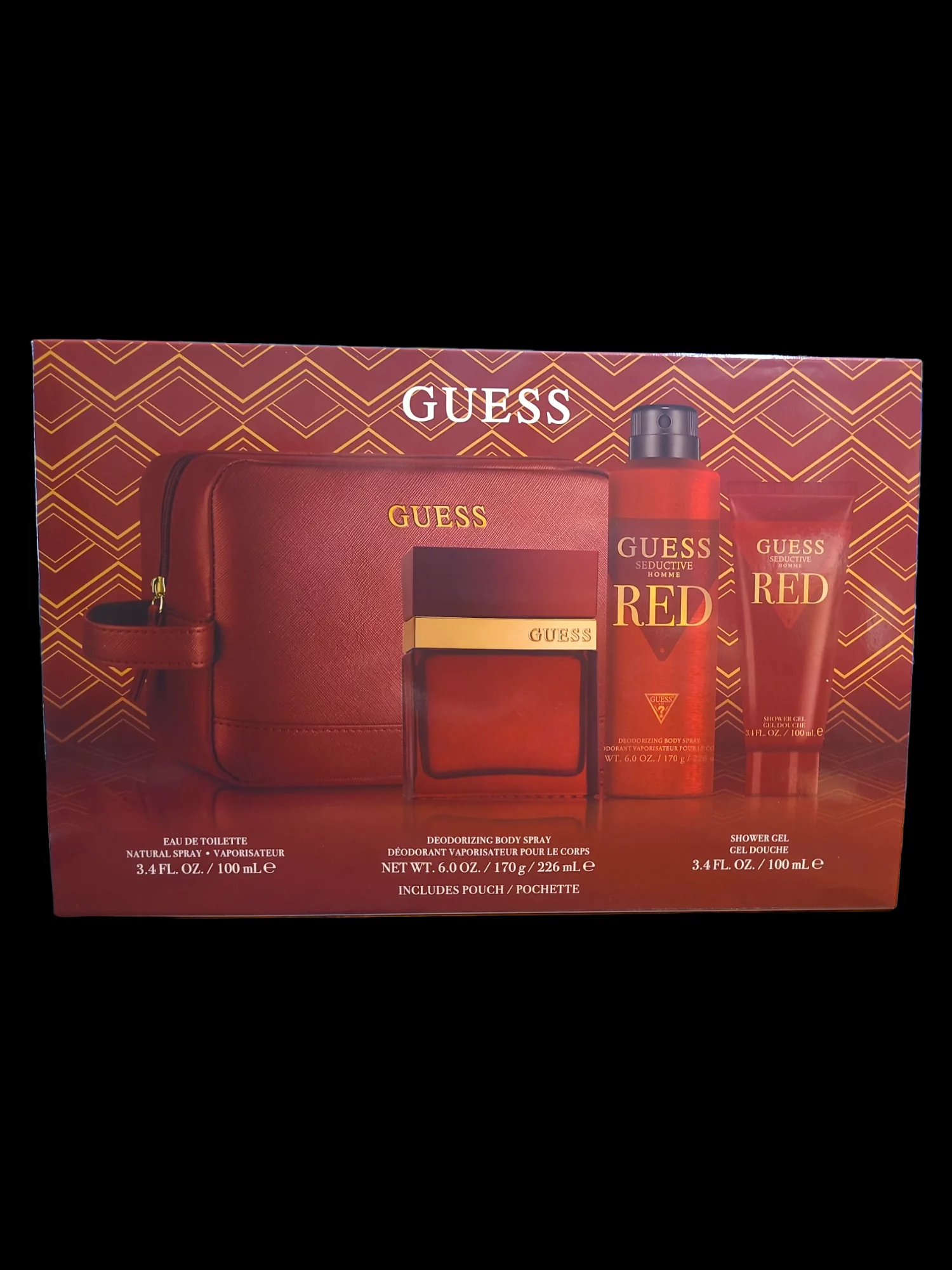 Guess Seductive Homme Red Gift Set for Men