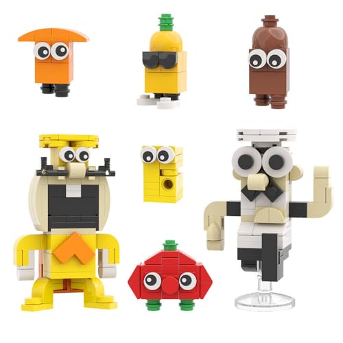 7 Game Character from Action Platformer Game 257 Pieces MOC Build Gift for Age 18+