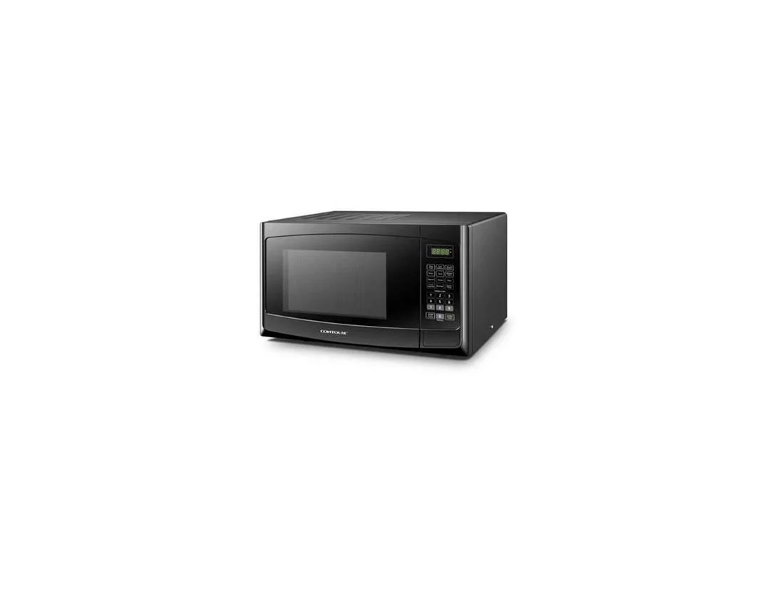 Built-In Microwave Oven - W/Trim Kit - Black - 0.9 Cuft. - Rv-980B