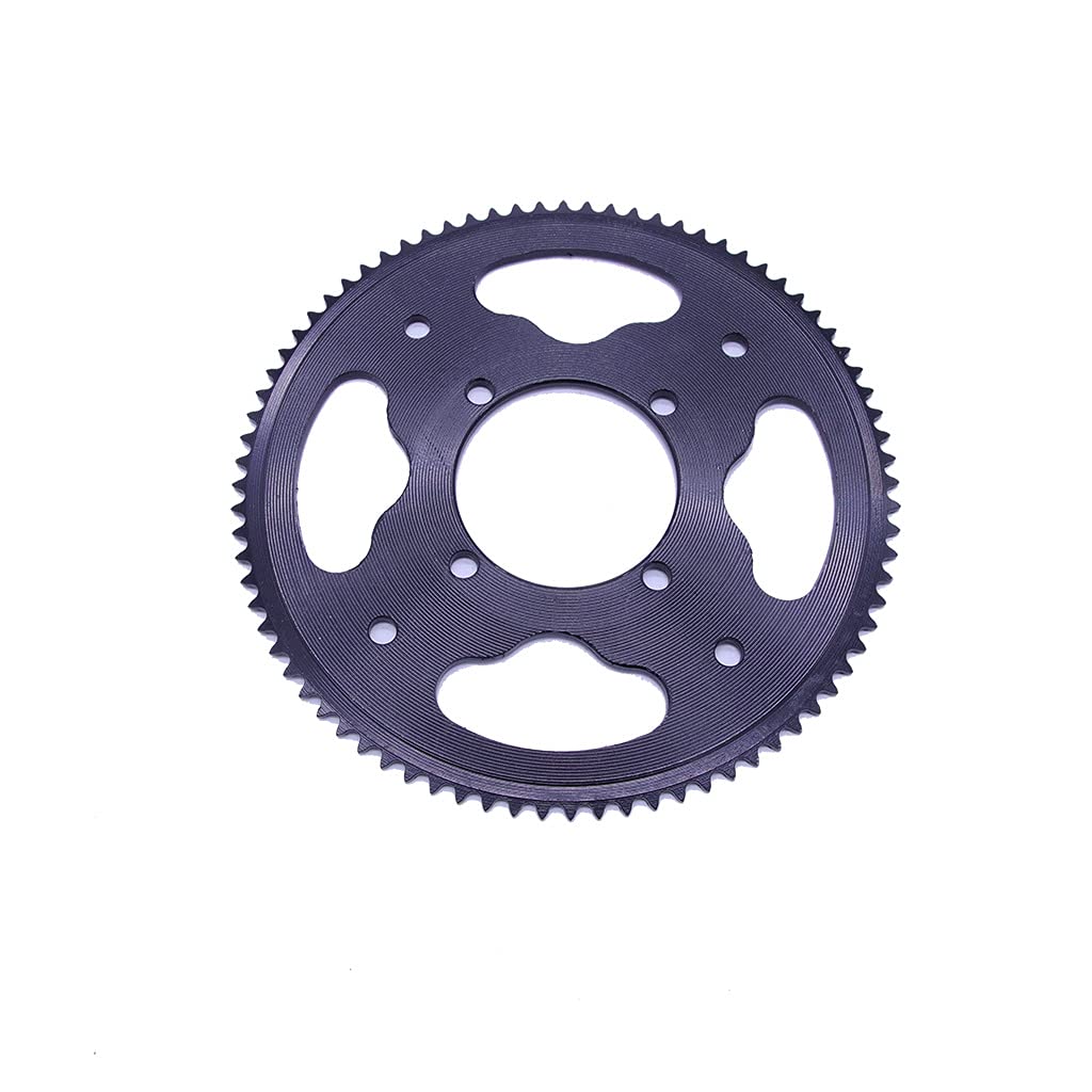 Motorcycle Sprocket Gear Accessories 25H 80T Tooth 54mm Rear Chain Sprocket for 2 Stroke 47cc 49cc Engine Chinese Mini ATV Quad 4 Wheeler Pocket Bike Scooter Goped