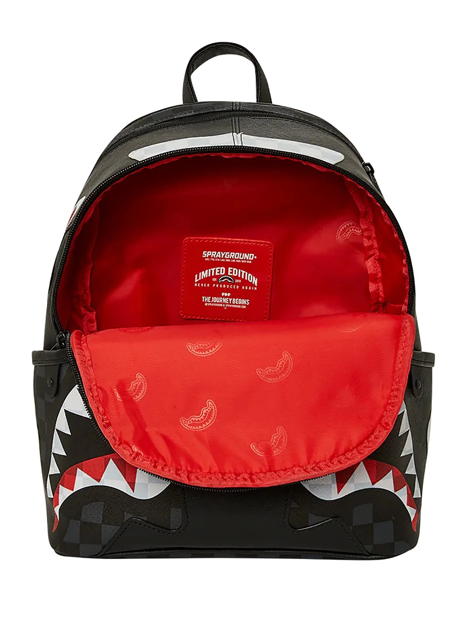 Sprayground Triple Decker Heir To The Throne Backpack, Black