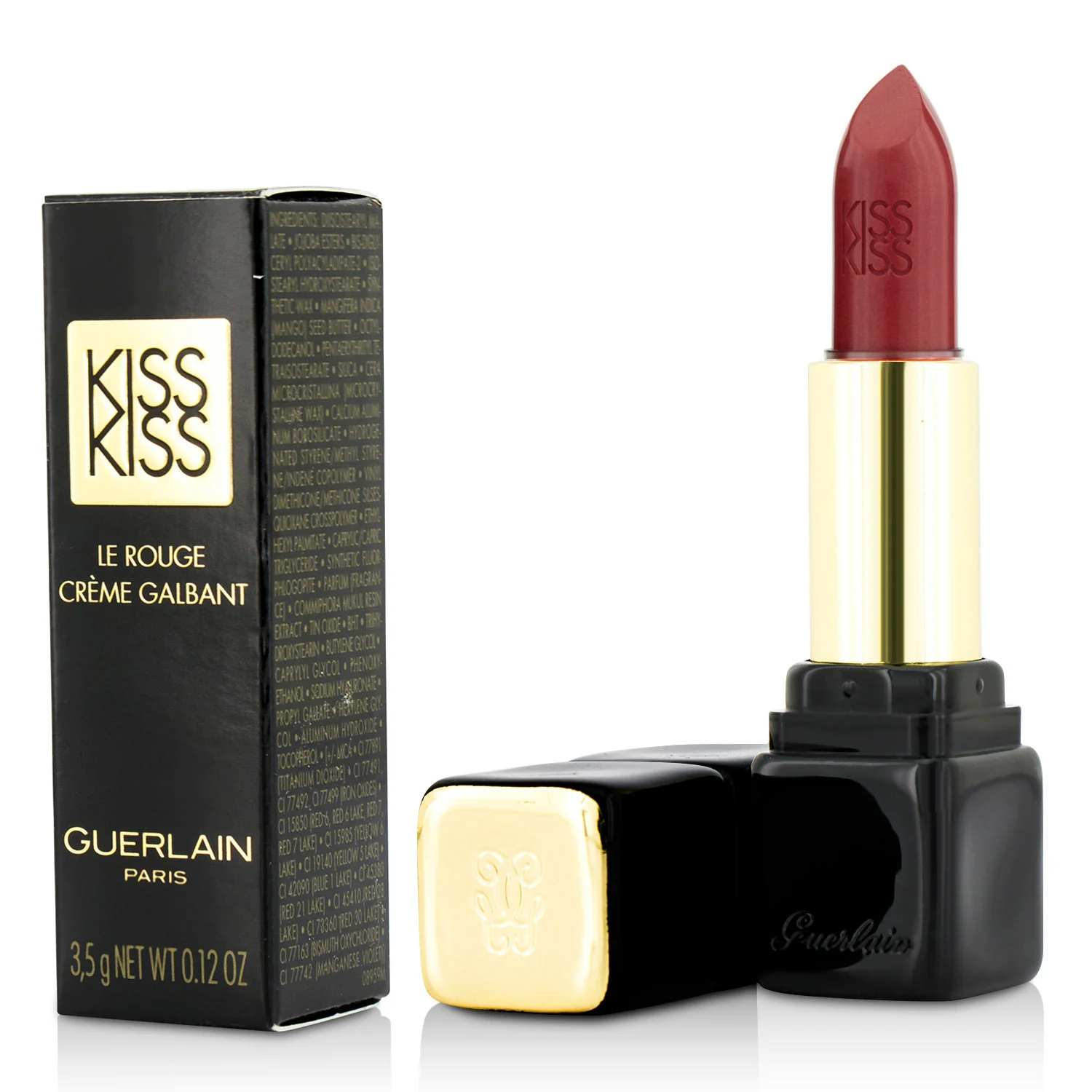 Guerlain KissKiss Shaping Cream Lip Colour - # 361 Excessive Rose  3.5g/0.12oz