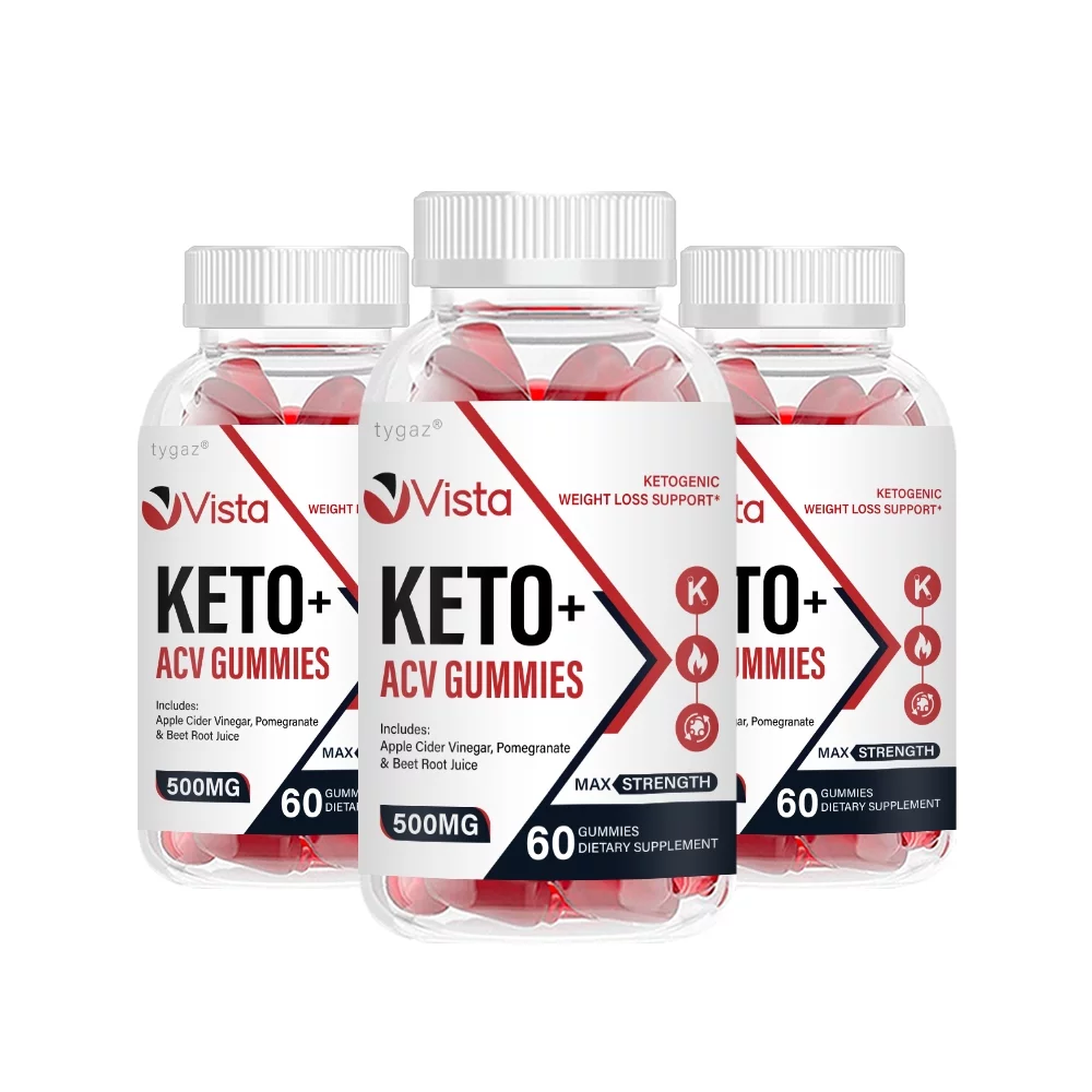 (3 Pack) Vista Gummies - Vista Keto + Apple Cider Vinegar Gummies