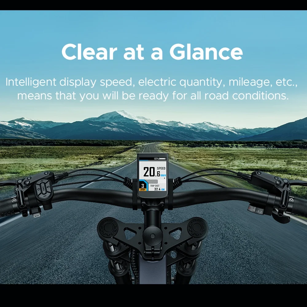 ENGWE Electric Bike,48v 19.2ah 26in 48v Bike 26in 19.2ah 1000w Bike Maximum Fat Tire 1000w 8 Snow Fat E-bike Snow All-terrain 31mph Speed E-bike