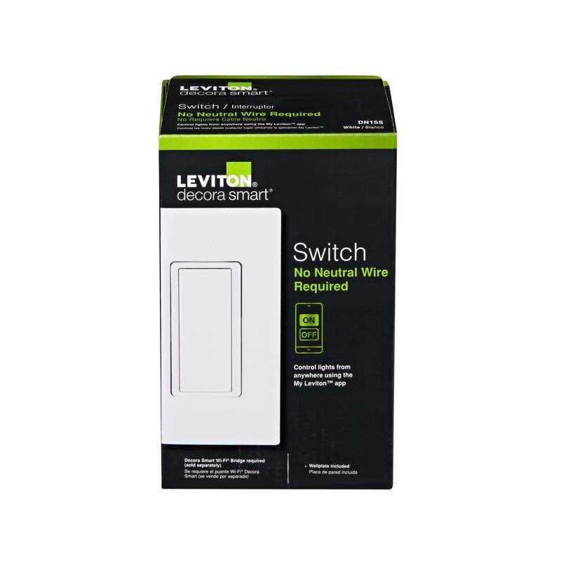 Leviton Decora WiFi-Smart Light Switch