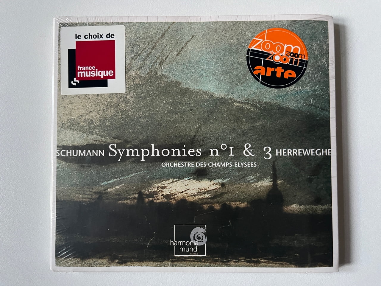 Schumann: Symphonies N°1 & 3 - Herreweghe, Orchestre Des Champs-Elysées / Harmonia Mundi Audio CD 2007 / HMC 901972