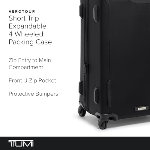 TUMI - Aerotour 4 Wheel Expandable Luggage - Men's and Women's Business and Leisure Travel Suitcase - 21.75