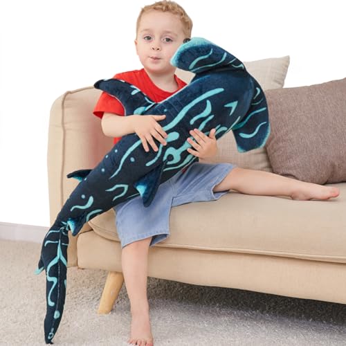 40 inch Hammerhead Shark Stuffed Animal - Giant Shark Plush Toy