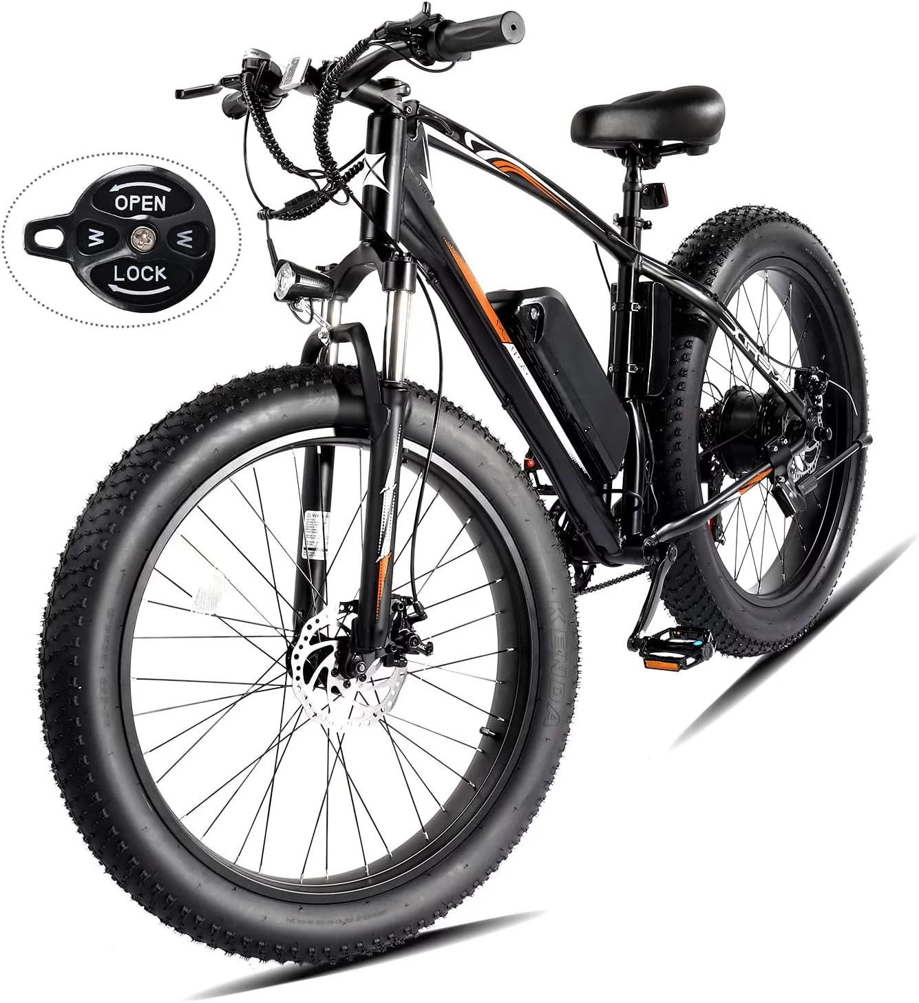 PEXMOR Electric Bike for Adult 500W, 26