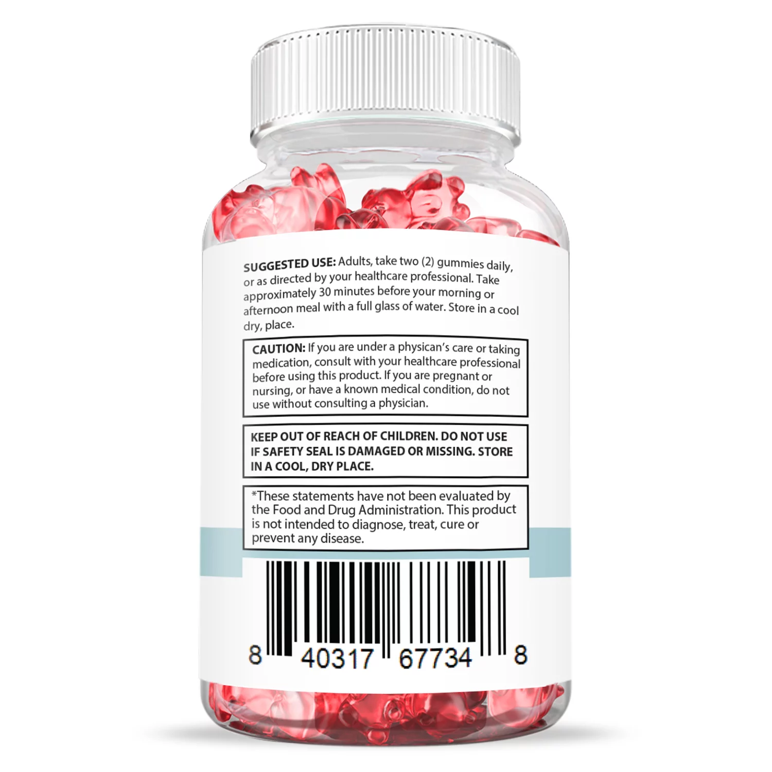 (5 Pack) Truth Male Enhancement Gummies 310MG 300 Gummys