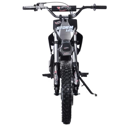 X-PRO 125cc Kids Dirt Bike Pit Bike Youth Dirt Pit Bike with 4-Speed Semi-Automatic Transmission, Big 14
