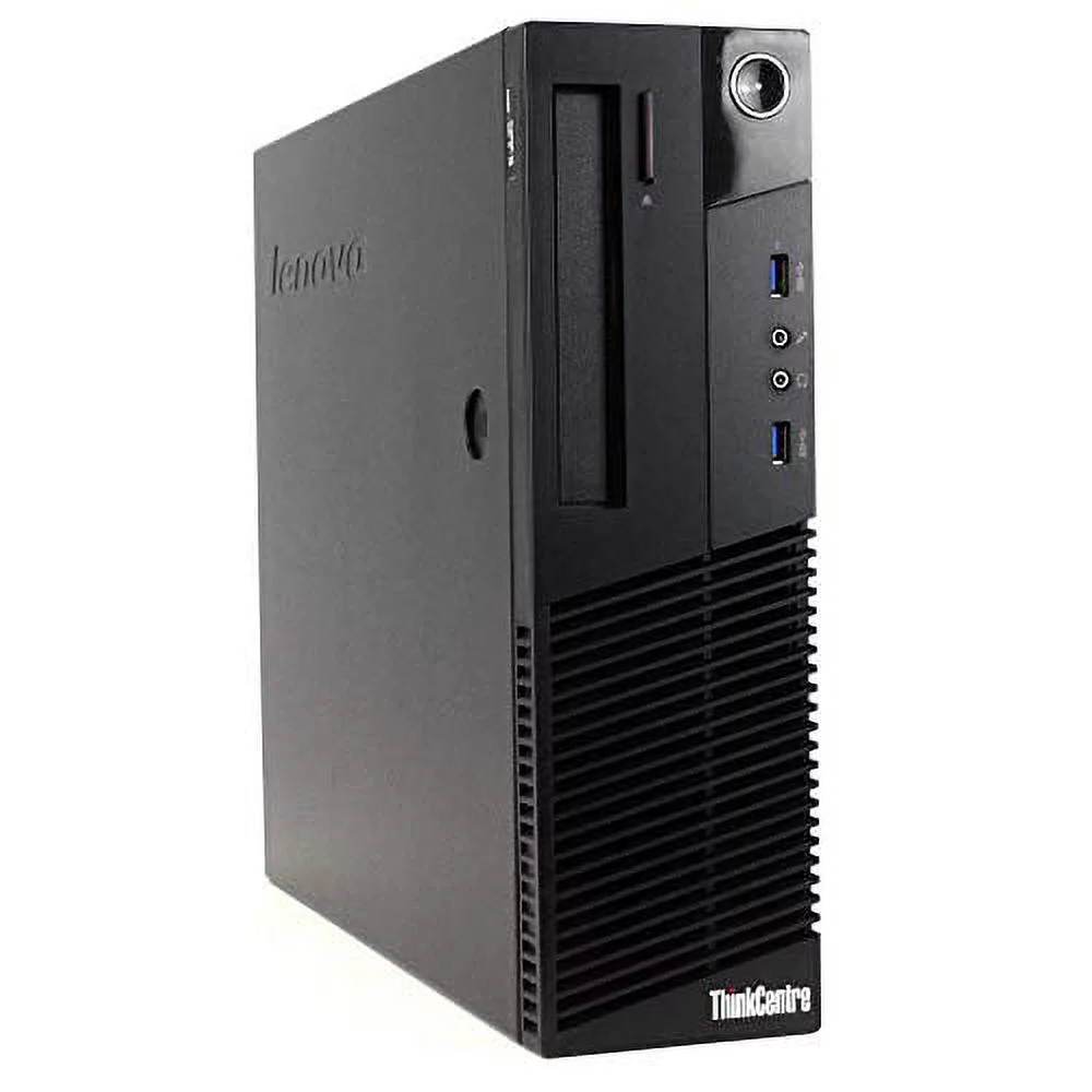 Lenovo ThinkCentre M93p Small Desktop Computer (SFF) | Quad Core Intel i7 (3.9GHz Turbo) | 8GB DDR3 RAM | 500GB SSD Solid State + 1TB | WiFi-5G + Bluetooth | Win 10 Pro | Home or Office PC (used)