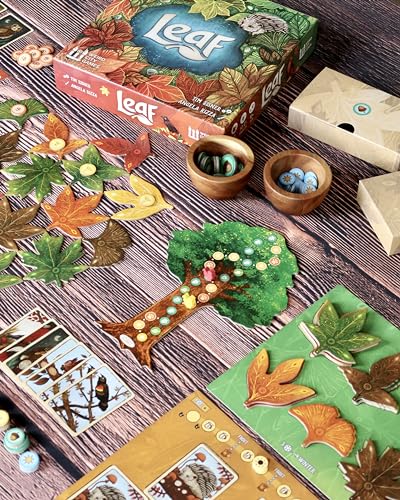 Leaf Board Game by Weird City Games, Strategy Board Game