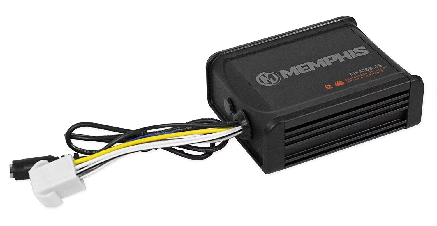 Memphis MXA100.2S 2-Channel 2x50 Watts Peak Power w/Ultra-Small Micro Amp Design