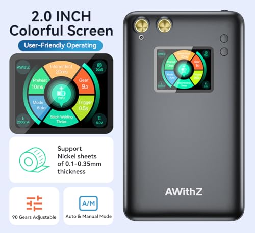 Battery Spot Welder, 90 Gears Adjustable 2
