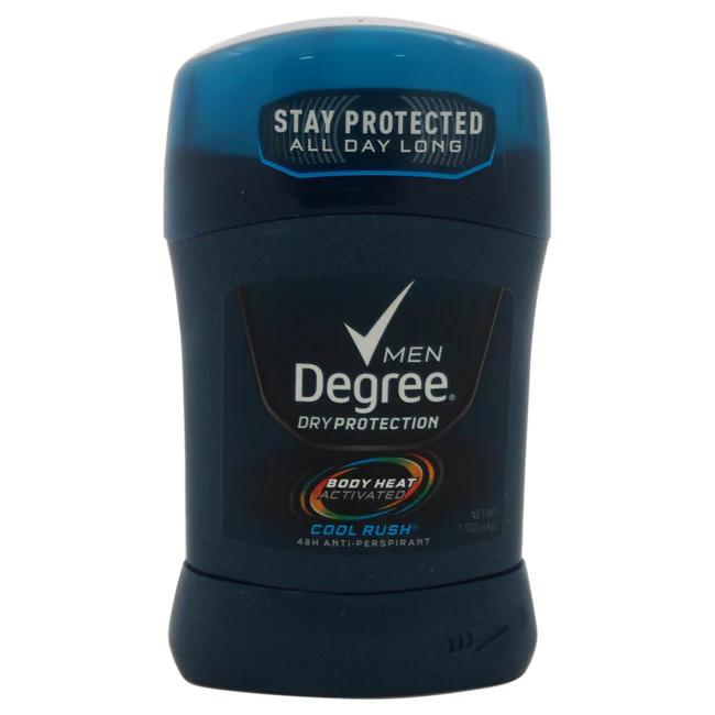 Degree Dry Protection Anti-Perspirant & Deodorant Cool Rush by Degree for Men - 1.7 oz Deodorant Stick