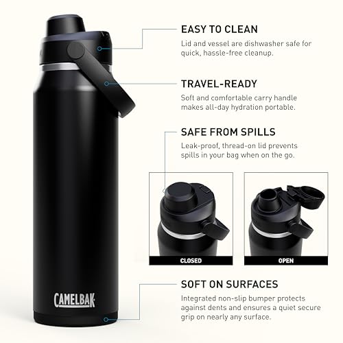 CamelBak Thrive Chug Insulated Stainless Steel Water Bottle Sky Blue, 32oz